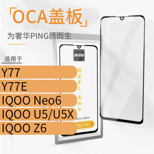 带OCA盖板适用VI玻璃屏外屏
