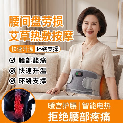 树邻电热艾草护腰带按摩保暖