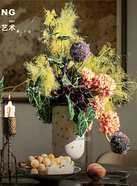 空合2026新款轻奢花艺装饰摆件