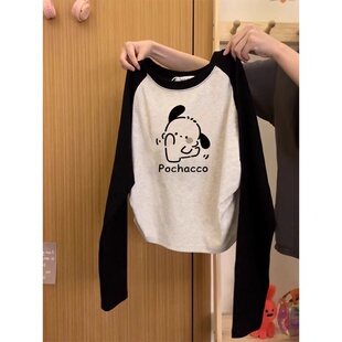 女童长袖T恤春秋装新款儿童打底衫中大童女孩纯棉上衣洋气时髦