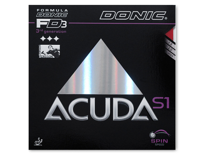 正品 多尼克DONIC ACUDA S1 蛋糕海绵 套胶 12081