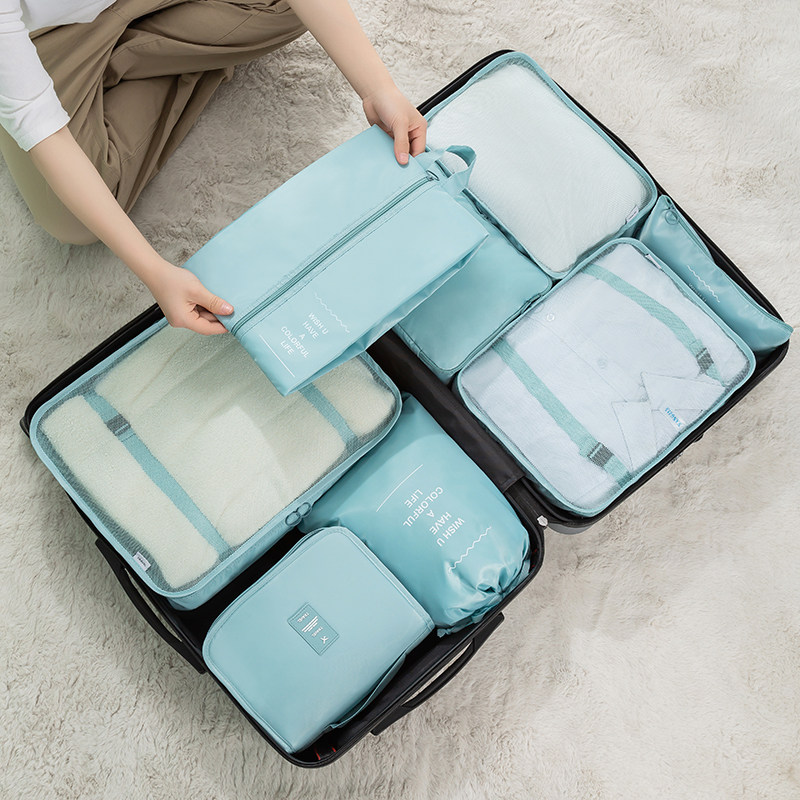 旅行收纳袋出差便携行李箱整理包旅游分装衣服袋子内衣旅行收纳包图片