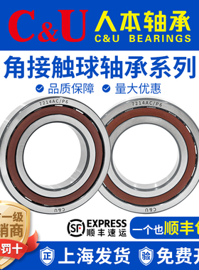 人本角接触球轴承7204 7205 7206 7207 7208 7209 7210 7211AC/P6
