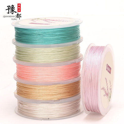 手链项链吊坠绳手机链串珠玉线