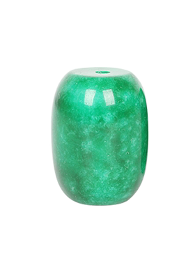 天然翡翠星月金刚白玉菩提散珠