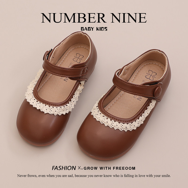 女童英伦皮鞋2025春秋新款童鞋小女孩公主鞋女宝浅口豆豆鞋洋气单,童鞋/婴儿鞋/亲子鞋,皮鞋,淘宝优惠券,粉丝福利购,淘宝优惠卷