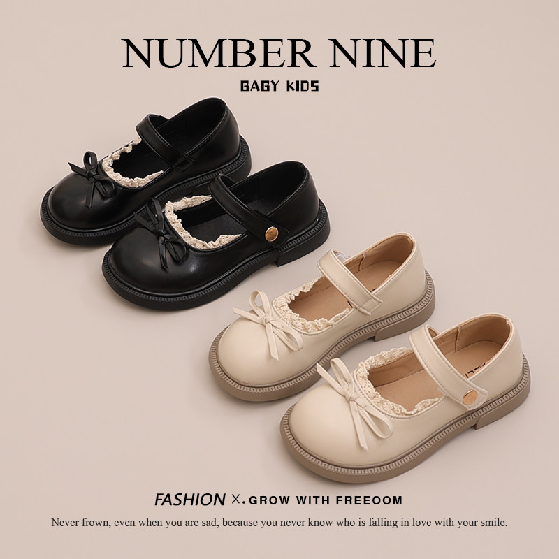 女童皮鞋2024春秋新款儿童鞋子小女孩公主鞋软底豆豆鞋中大童单鞋,童鞋/婴儿鞋/亲子鞋,皮鞋,淘宝优惠券,粉丝福利购,淘宝优惠卷