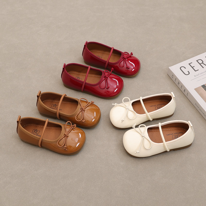 女童公主皮鞋2024春秋新款童鞋小女孩浅口单鞋女宝软底豆豆鞋洋气,童鞋/婴儿鞋/亲子鞋,皮鞋,淘宝优惠券,粉丝福利购,淘宝优惠卷