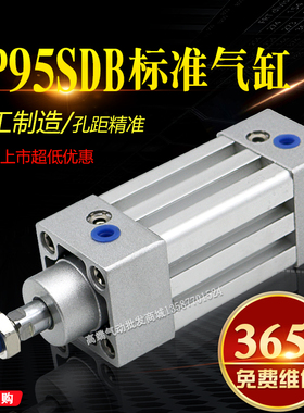 SMC型方形标准气缸CP95SDB50-25-40-50-80-100-125-160W CP95SB