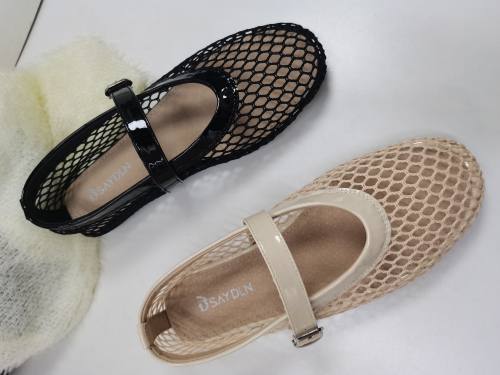 德赛帝伦新款真皮内垫女鞋透气女士单鞋玛丽珍鞋牛皮软底妈妈鞋