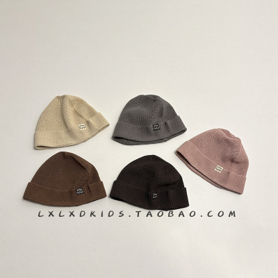 宝宝帽子春秋薄款针织套头帽