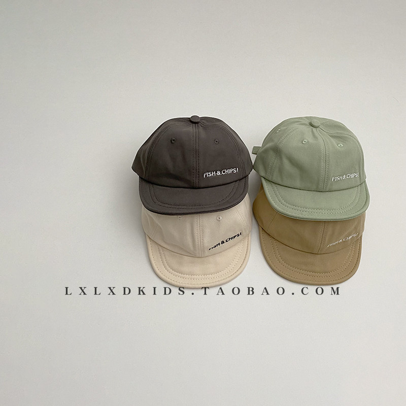 ins韩国宝宝鸭舌帽春秋新款简约字母短檐韩版帅气棒球帽子男童潮,童装/婴儿装/亲子装,帽子,淘宝优惠券,粉丝福利购,淘宝优惠卷