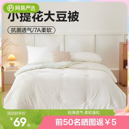 网易严选母婴级大豆四季被