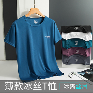 2022短袖男士夏季训练t恤健身速干上衣跑步体恤男运动服T003-P10图片