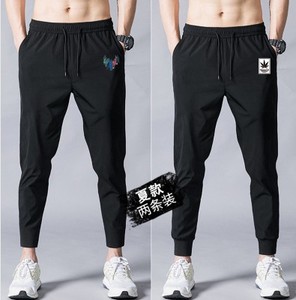 男士休闲裤束脚修身男士九分休闲裤薄款夏季1402-1九分裤合集-P15图片