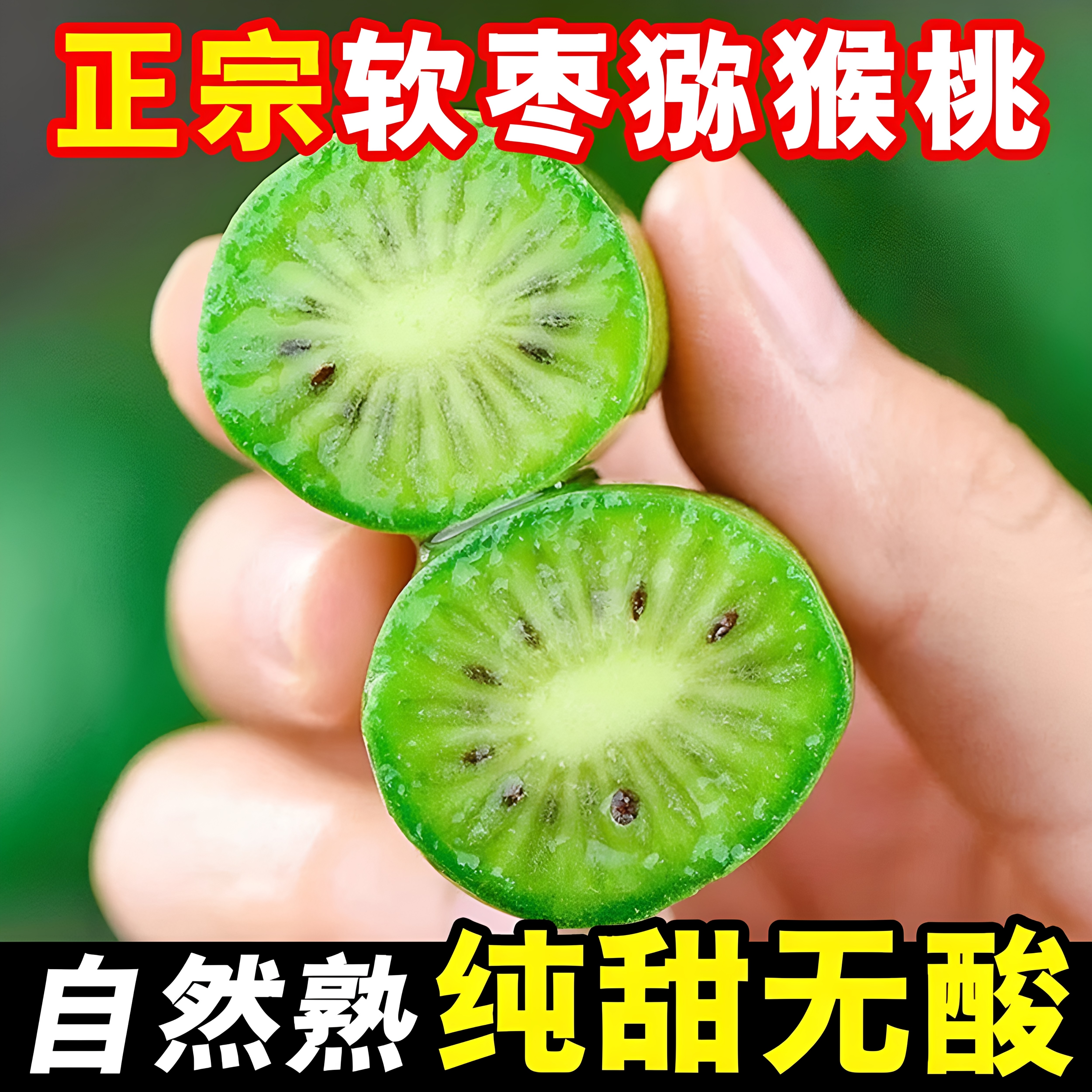 正宗软枣猕猴桃软枣子应季水果奇异莓新鲜无毛水果迷你枣子