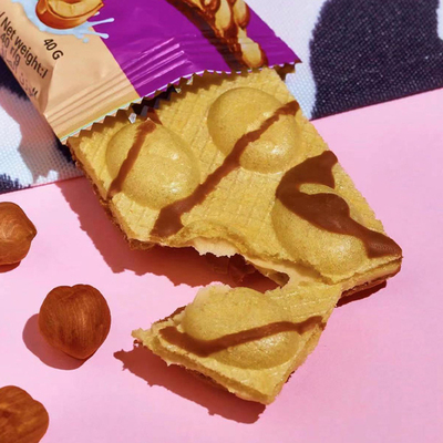 【上新】bombbar蛋白威化饼干华夫饼代餐零食俄罗斯进口速食糕点