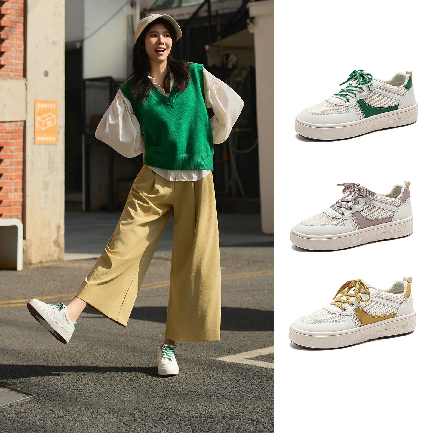 2026年春季新款板鞋女透气轻便百搭休闲鞋软底防滑舒适网面运动鞋,女鞋,网面鞋,淘宝优惠券,粉丝福利购,淘宝优惠卷