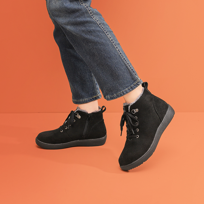 雪地靴冬季短靴加绒保暖