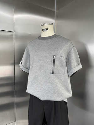 抗皱圆领简约男士夏季T恤WEERE