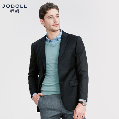 jodoll商务秋季修身简约西服
