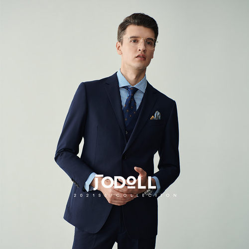 百搭商务西服JODOLL羊毛正装舒适