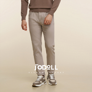 商务通勤修身 简约百搭休闲裤 JODOLL乔顿男士 牛仔长裤 商场正价款