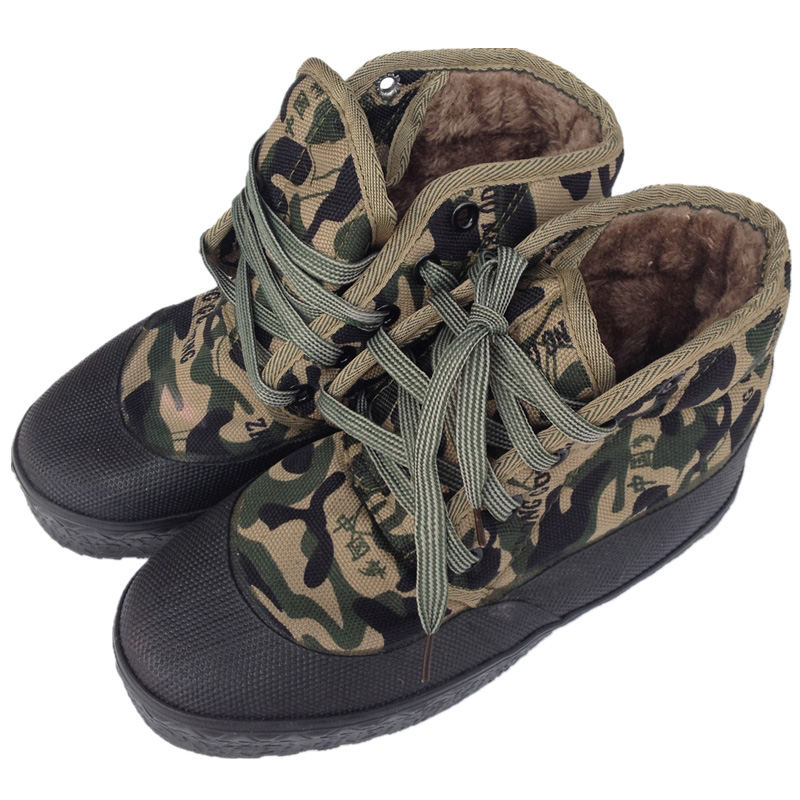 正品征峰冬季解放鞋防水加厚加绒