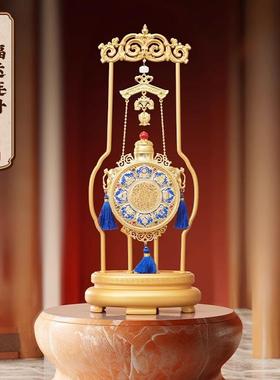 朱炳仁铜客厅玄关黄铜装饰摆件