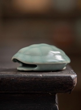 汝山明汝瓷把玩中式茶室装饰摆件