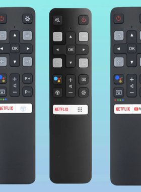 适用于TCL 4K电视机遥控器RC802V FMR1 FMR2 FLR1 FUR5 FUR7 FUR6