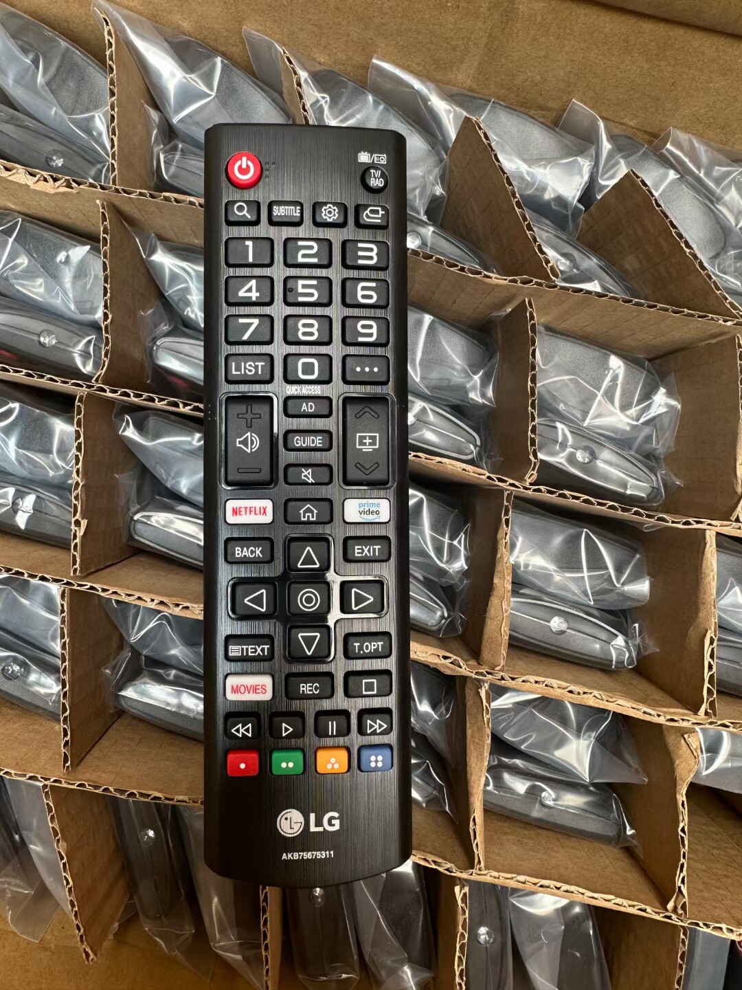 英文原装适用于LG液晶电视机遥控器AKB75675311