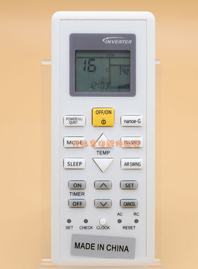 适用于乐声乐信冷气遥控器CS-YS12UKA松下16800 04239 4406 00350