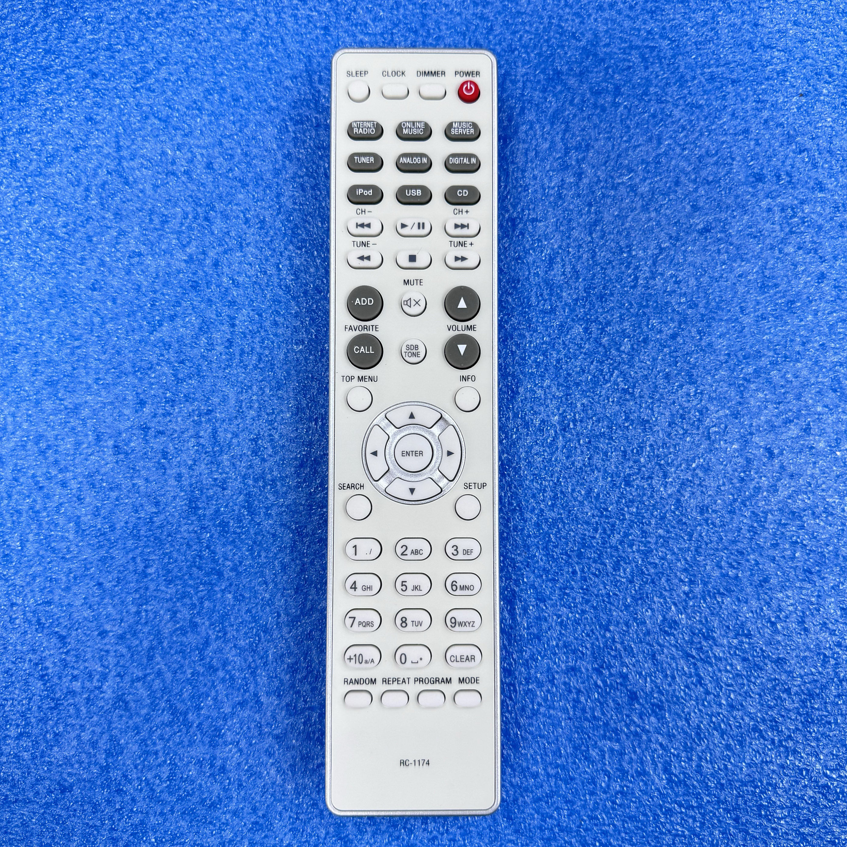 音响遥控器RC-1174RCD-N7