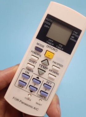 适用于英文版松下A75C2606 A75C2628 A75C2656 2658空调遥控器