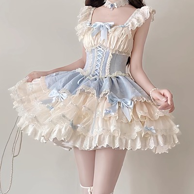 小芙蝶lolita芭蕾风蓬蓬裙洛丽塔