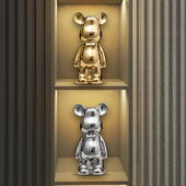 暴力熊储蓄罐零钱只进不出儿童男孩女孩大号网红存钱罐2023年新款