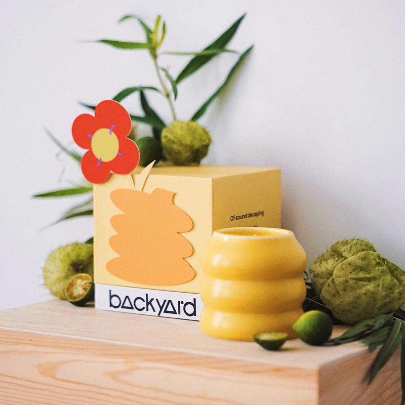Backyard丹麦香薰蜡烛家用室内