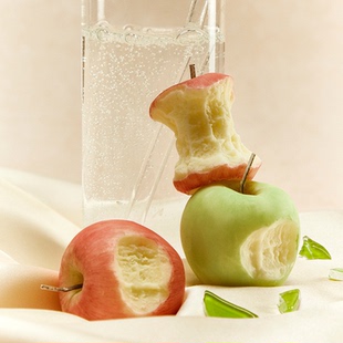 蓦刻mo maek香薰蜡烛咬一口红苹果蜡烛高级创意礼品创意节日礼物