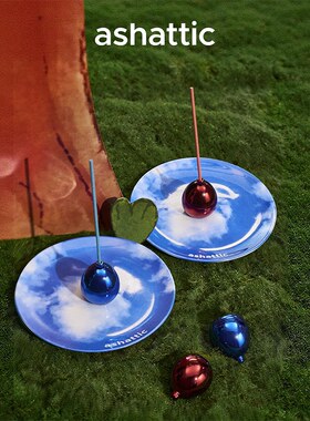 ashattic夏缔刻气球线香家居香氛礼物生日礼物伴手礼小众可爱创意