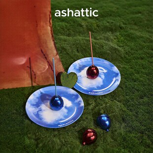 ashattic夏缔刻气球线香家居香氛礼物新年礼物伴手礼小众可爱创意