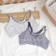 日单西家纯棉哺乳文胸 微瑕疵胸垫薄棉授乳背心前开喂奶内衣