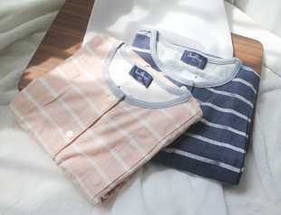 孕妇睡衣日单瑕疵长袖哺乳衣产后睡衣授乳家居服喂奶待产月子服