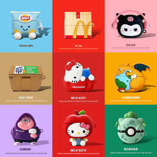 适用于SONY索尼wf1000xm5保护套wh-1000xm5保护壳xm4蓝牙耳机套可爱hellokitty防摔硅胶软壳xm5降噪豆耳机盒