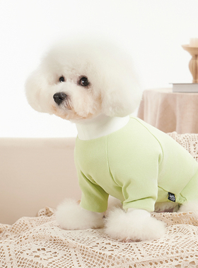 Sniff宠物狗狗猫秋冬装优可丝罗纹四脚打底泰迪比熊中小型犬衣服