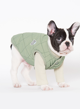 sniff宠物狗狗猫咪秋冬保暖棉马甲背心泰迪法斗比熊中小型犬衣服