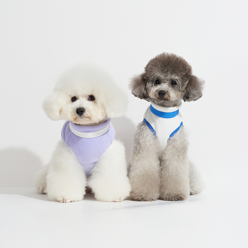 Sniff宠物狗狗猫咪秋冬装户外抓绒可爱绒衣泰迪比熊中小型犬衣服