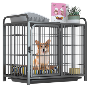 狗笼子中型犬小型犬室内家用带厕所宠物泰迪柯基比熊柴犬狗窝围栏