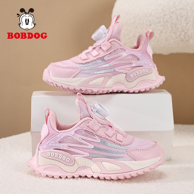 巴布豆女童鞋子时尚公主百搭2025