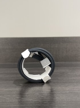 二手适用于苹果笔记本Macbook pro Air USB-C口磁吸充电线MagSafe3 2米磁力充电线